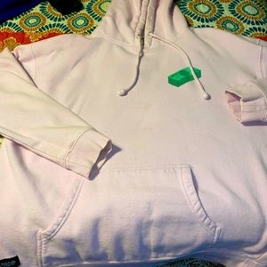 Rip n Dip mens Large pink hoodie gently used